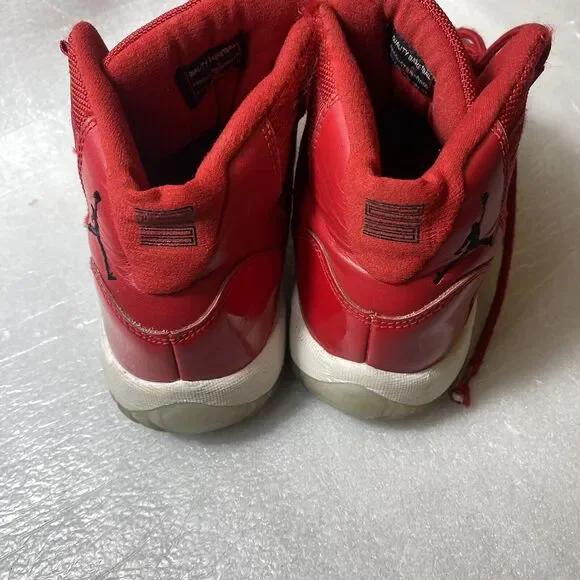 Nike Air Jordan 11 Win Like 96 Boys Size 5.5Y Athletic Shoes Sneakers 378038-623 - Picture 4 of 10